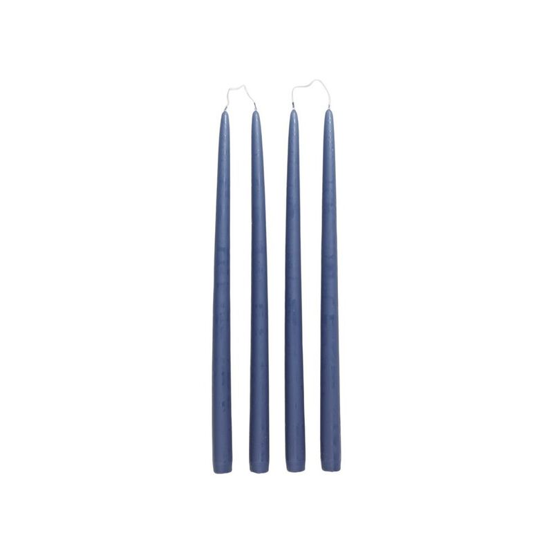 Broste Candle Taper Set Of 4 - Baja Blue image number 0